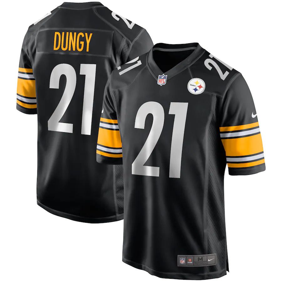 Men Pittsburgh Steelers #21 Tony Dungy Nike Black Game Retired Player NFL Jersey